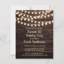 Search for string lights sweet 16 invitations Country