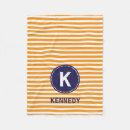 Search for navy and orange blankets Nautical