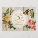 Recherche de 100th anniversaire invitations Rustique