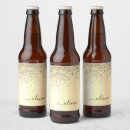 Search for metallic gold labels Modern