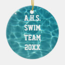 Search for swim team ornaments Water