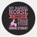 Search for funny horse stickers Barrel