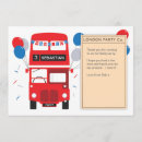 Recherche de london bus invitations Britannique