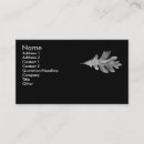 Recherche de feuille de chêne cartes visite Bois