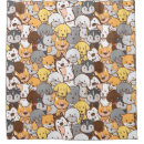 Search for pug shower curtains Puppies