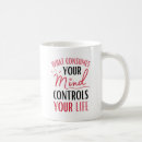 Search for positive thinking mugs Law of attraction