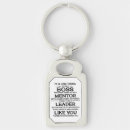 Search for leadership keychains Boss
