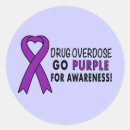 Search for drug awareness stickers Purple