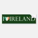Search for flag of ireland bumper stickers Green