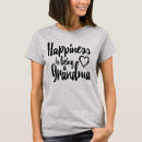 Search for happiness is being a grandma tshirts Grammy