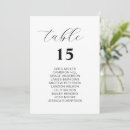 Search for table list wedding seating charts Black and white