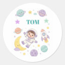 Search for space adventure stickers Astronaut