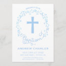 Recherche de baby boy baptême invitations Moderne