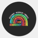 Search for rainbow awareness stickers Month