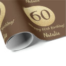Search for brown and gold wrapping paper Happy birthday