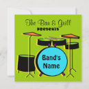 Search for live music invitations Band