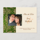 Search for embossed save the dates Gold