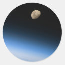Recherche de orbite autocollants Lune