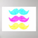 Recherche de moustaches drôles posters Cheveux