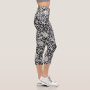 Search for black and white flowers leggings Vintage