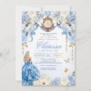 Recherche de bleu royal princesse invitations Quinceanera