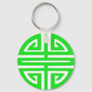 Search for chinese symbol keychains Luck