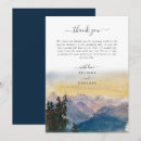 Recherche de mountain thank you cards Sapin