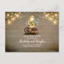 Search for sunflower save the dates Rustic