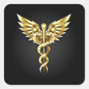 Recherche de caducée autocollants Diplômé