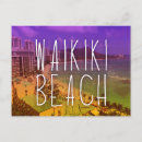 Recherche de plage waikiki cartes postales Voyage