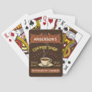 Recherche de restaurants playing cards Café