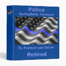 Search for police binders Thin blue line