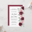 Search for wine wedding invitations Flowers
