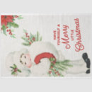 Search for vintage christmas decoupage paper Holly