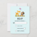 Search for mushrooms rsvp cards Whimsical