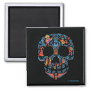 Search for day of the dead magnets sugar skull