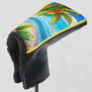Search for beach golf head covers Palm trees