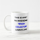 Search for trash mugs Garbage collector