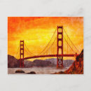 Recherche de san francisco golden gate bridge cartes postales Baie