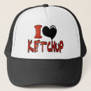 Recherche de ketchup casquettes Tomate