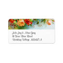 Search for yellow rose return address labels Colourful