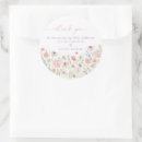 Recherche de floral pink autocollants Baby shower fille