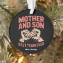 Search for mother son ornaments Mom