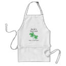 Search for saint patricks day aprons Clover
