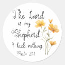 Search for the lord is my shepherd stickers Scripture