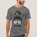 Search for hair bun tshirts Mom