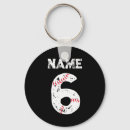 Search for number 6 keychains Numbered