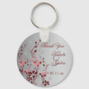 Search for red and silver keychains Floral