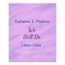 Search for renewing vows posters We still do