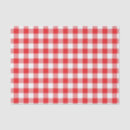 Search for red and white gingham tissue paper Buffalo check